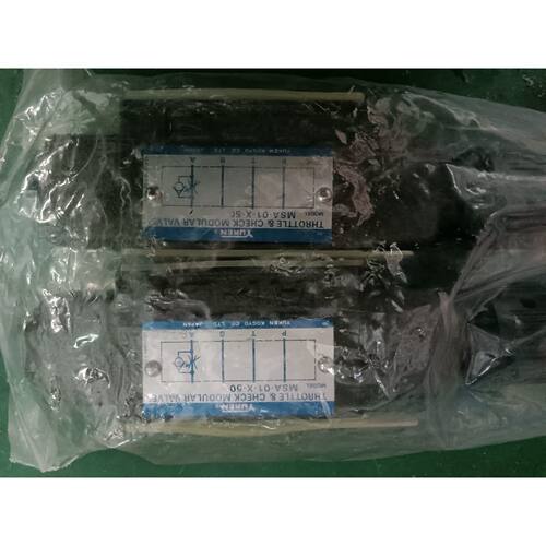 询价下单MSA-01-X-50油研YUKEN单向节流阀