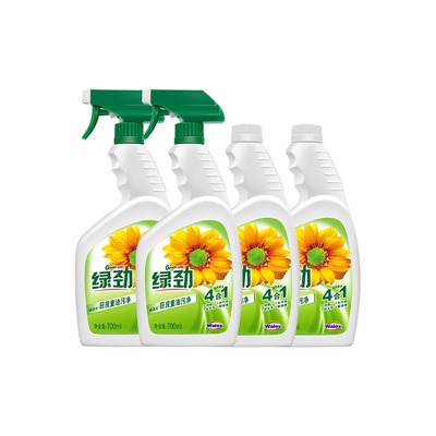 绿劲厨房油污清洁剂家用快速强力