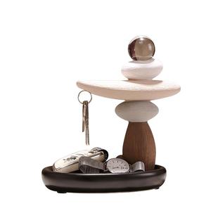 时来运转流沙画摆件客厅电视柜玄关酒柜轻奢高档装饰办公室工艺品