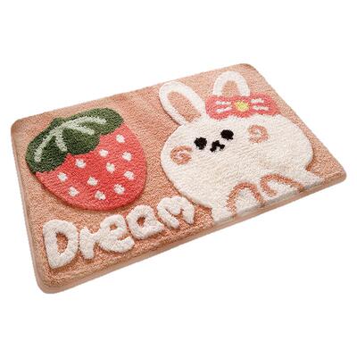 大江浴室吸水地垫卫生间门口可爱