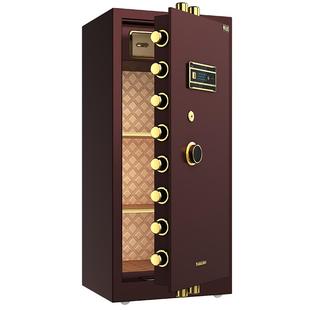 2026新款红光保险柜家用办公指纹密码大型双单门保险箱1米1.2米1.5米1.8米高防盗全钢保管箱床头嵌入衣柜入墙