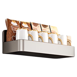 厨房磁吸纸巾架用纸免打孔卷纸架置物架卷筒纸保鲜膜抹布收纳挂架