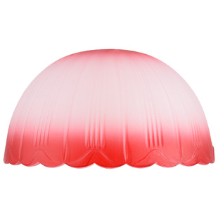 台灯灯罩外壳罩磨砂玻璃花瓣灯罩卧室灯台灯柔光美式中古灯罩配件