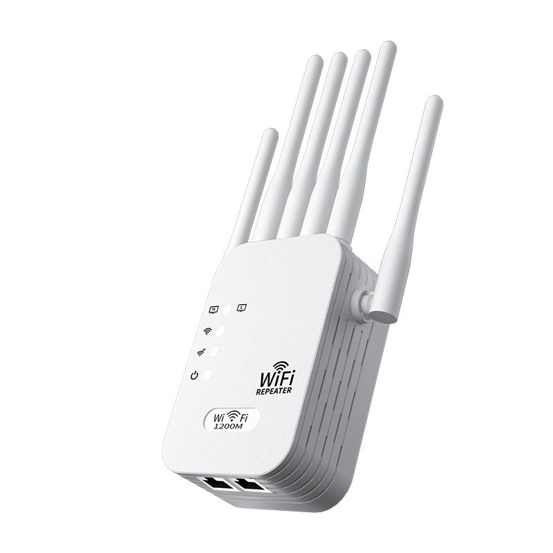 新款WIFI信号增强扩大器扩展家用放大器穿墙王中继器无转有线网口全屋覆盖0网络路由双频高速无死角