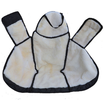 冬季电动车羊毛挡风被保暖牛津布