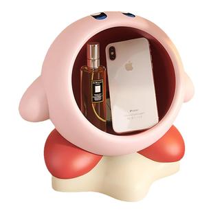 星之卡比钥匙收纳玄关摆件桌面客厅落地零食架创意生日乔迁礼物