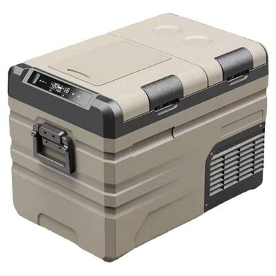 冰虎12V24V220V车载冰箱双温双控
