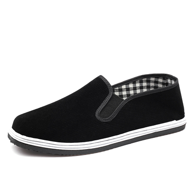 牛筋底老北京布鞋春夏工作鞋防滑耐磨鞋轮胎底鞋秋季透气劳保男鞋