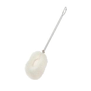 米间食堂 海绵杯刷不锈钢长柄杯刷子可拆卸可替换头洗杯子清洁奶