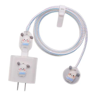 适用苹果手表Watch10充电线保护套S7磁吸充电器S9快充20W软壳套U2