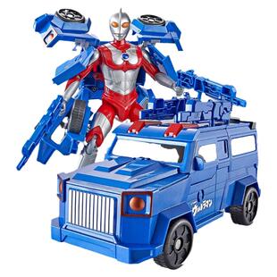 男童生日礼物元旦新款奥特曼玩具飞机变形汽车机器人男孩玩具儿童