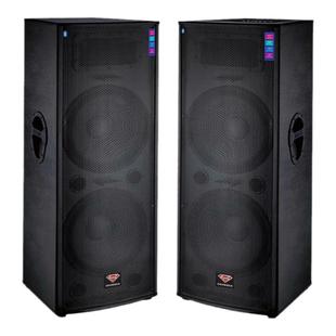 盛乐12双15寸大功率专业有源舞台音箱广场演出户外店铺婚庆音响KT