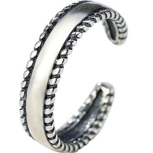 脚戒指女潮脚趾性感开口925纯银瑜伽足戒戒指戒子女士脚网红ins风