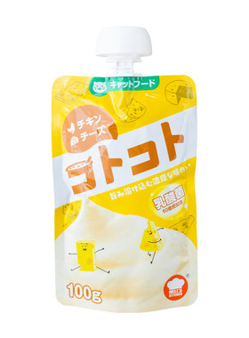 日本肉泥奖励猫零食100g咕噜酱