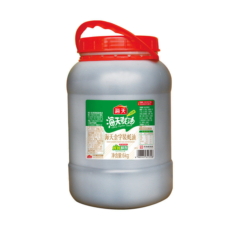海天金字装蚝油6kg火锅蘸料提鲜