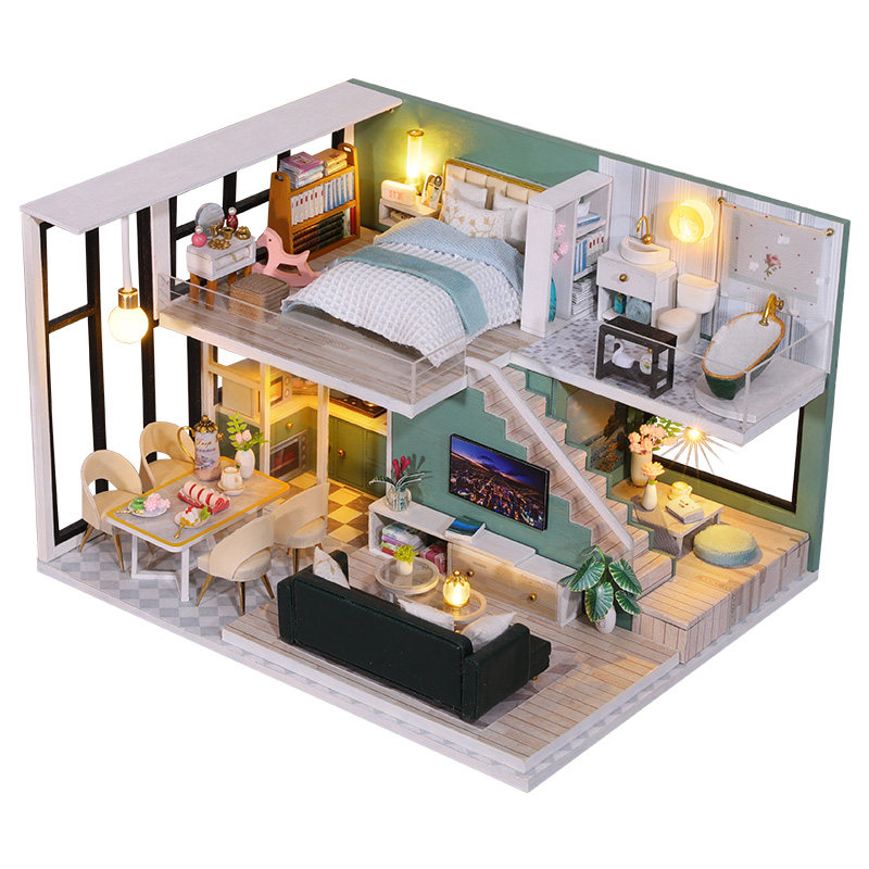 阁楼diy小屋MAOMIYU/猫猫鱼木制