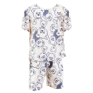 棉绸睡衣男士2026年新款人造绵绸套装短袖夏季大码格子短裤家居服