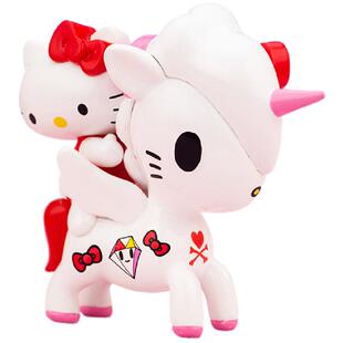 正版tokidoki独角兽与Hello kitty朋友们系列盲盒少女心圣诞礼物