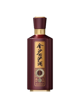 金沙回沙真实六年500m酱香型白酒