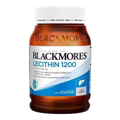 澳佳宝Blackmores高浓度大豆卵磷脂软胶囊鱼油搭档中老年身体健