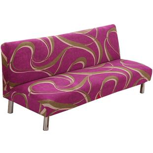 折叠沙发床套沙发垫万能全包无扶手双人1.5三人1.8m弹力沙发套子