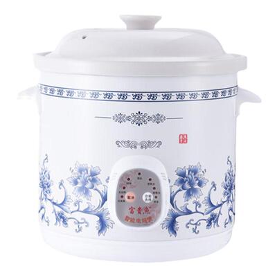 家用白瓷电炖锅全自动煮粥神器