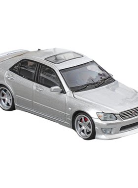 丰田Altezza 咬地鲨 RS200 SXE10 开盖版 FH 1:64 合金汽车模型黑