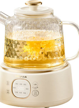 小熊全玻璃24小时恒温养生壶