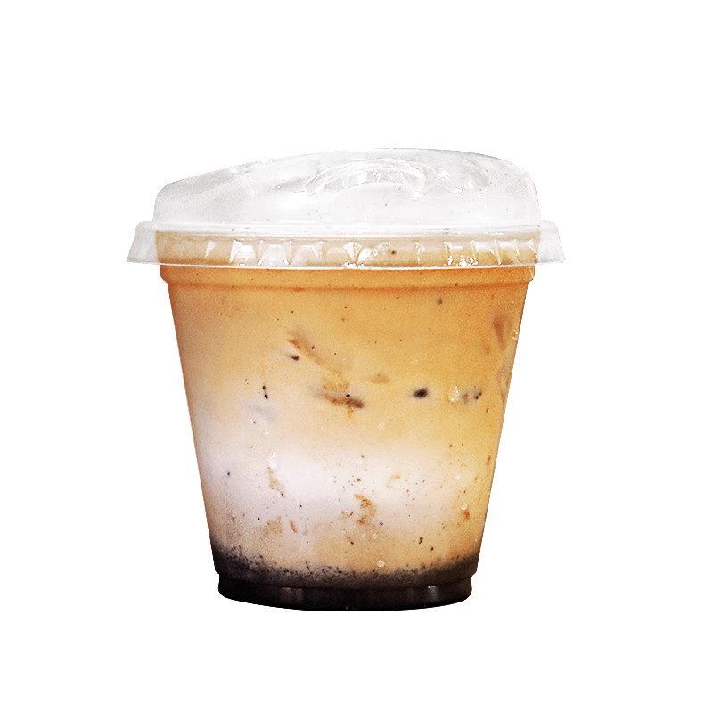 一次性带盖打包杯ins风网红奶茶杯子塑料pet冷饮咖啡杯定制logo
