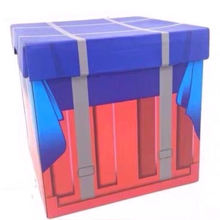 儿童积木空投箱吃鸡积木拼装大礼包益智礼品男孩积木盲盒玩具男童