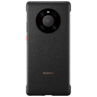 适用于华为mate40pro皮革无边框手机壳原官版厂款方全包硅胶保护套盒装软
