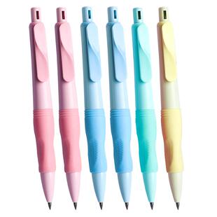 正姿铅笔小学生专用2点0免削不断芯自动铅笔高颜值初学者一二年级矫正握姿儿童活动自动笔按动2b铅笔带卷笔刀