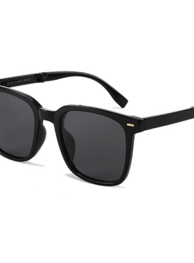 时尚白色折叠墨镜女款2024新款潮