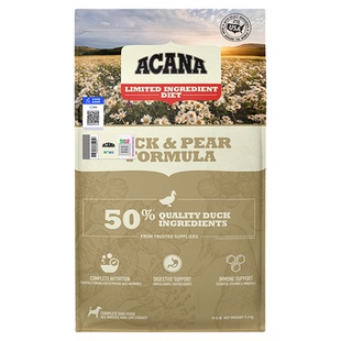 爱肯拿进口鸭肉梨配方成幼犬粮老年犬6/11.4kg无谷通用中大型狗粮