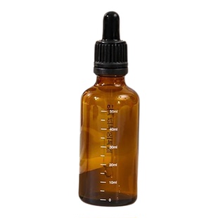 精油滴管瓶带刻度玻璃小空瓶便携美容院玻璃乳液吸管大容量分装瓶