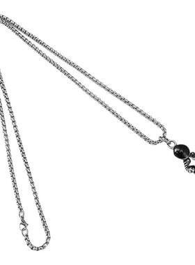 情侣街头风太空人宇航员钛钢挂链