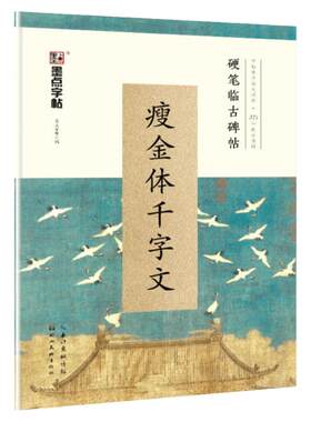 墨点瘦金体初学者硬笔字帖千字文