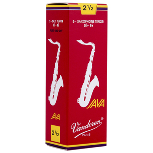 Vandoren/弯德林哨片 JAVA 红盒 次中音萨克斯哨片 流行爵士降B调