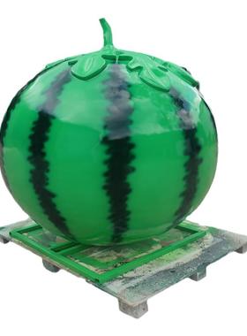 大型水果农产品装饰模型摆件玻璃钢仿真西瓜雕塑树脂彩绘火龙果