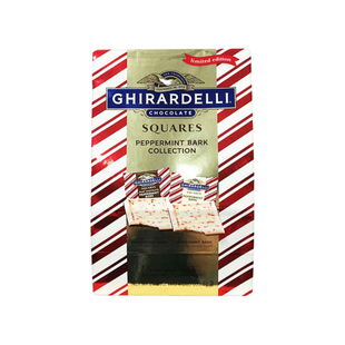 美国直邮Ghirardelli 吉尔德利夹心黑巧克力经典薄荷味什锦巧克力