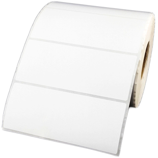 铜版纸不干胶100x30x35x40x45mm 空白条码标签纸10x3x3.5x4x4.5cm