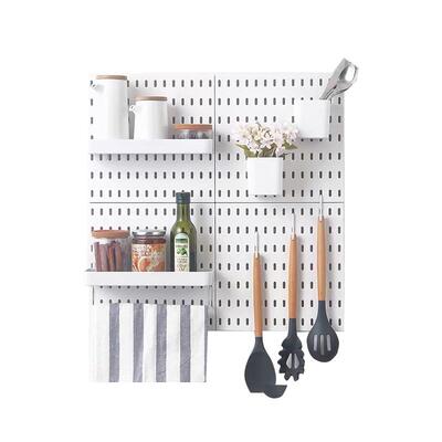 适用于宜家洞洞板免打孔背景墙