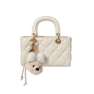 南风Chio2nd 巴赫回响戴妃包菱格纹手提包包女高级感单肩斜挎小包