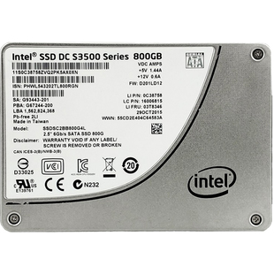 Intel S3520 3510 480G 800G 960G 1T 1.6T SSD固态电脑硬盘SATA3