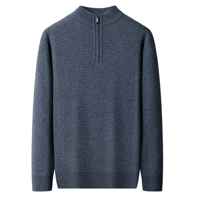 加绒加厚羊毛衫恒源祥高档毛衣