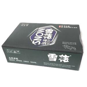 沈阳特产老雪花啤酒330ml*24听11.5度整箱罐装闷倒驴啤酒大绿棒子