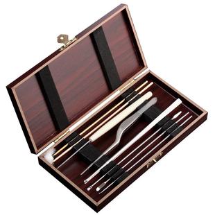 不锈钢掏耳朵耳勺采耳工具家用套装挖耳屎洞夹耳垢清理鹅毛棒镊子