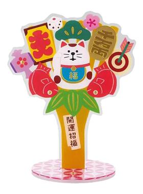 日式zakka招财猫亚克力立牌