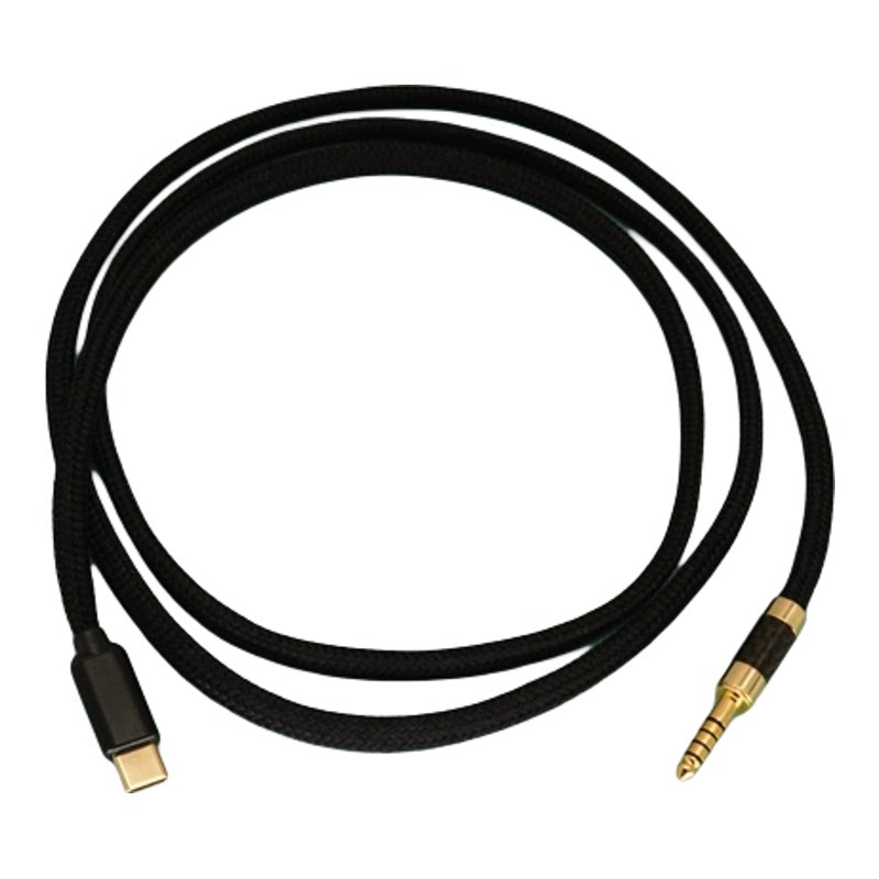 USB-C转平衡4.4/6.5适用于B&O Beoplay H100头戴式蓝牙耳机升级线