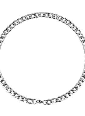 项链男生新款潮牌百搭高级感钛钢